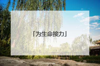 为生命接力